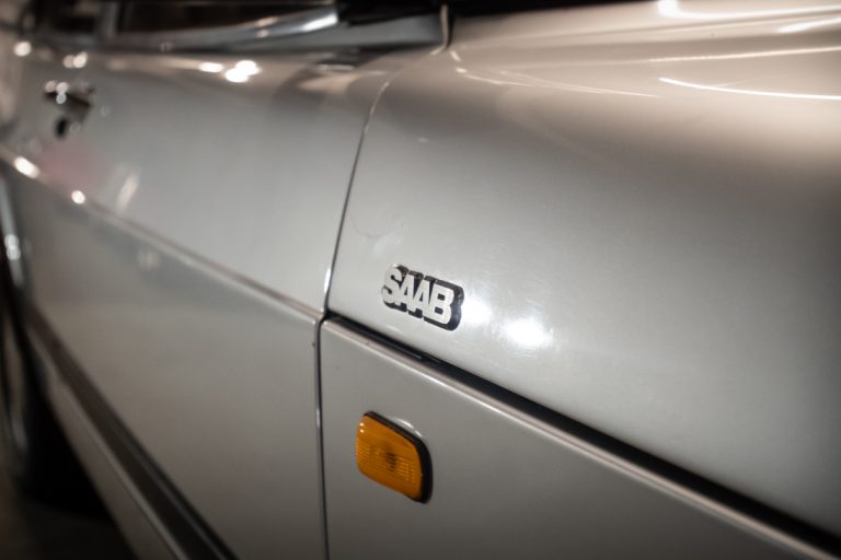 Silver Saab 13